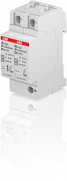 OVR T2-T3 1N 20-275 P QS Ограничитель перенапряжения 1+N полюс, Класс 2, Класс 3, 12,5 кА, 20 кА ABB. Вид 1