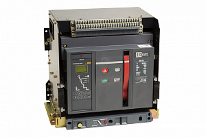 ВА-732 3P 3200А Воздушный 3х-полюсный автомат (выкатной) в сборе с моторным приводом 3P 3200А 80кА DEKraft. Вид 1