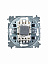 3559H-A01446 18W Выключатель 1-клавишный с подсветкой, Levit, кофе макиато/белый ABB. Вид 2.