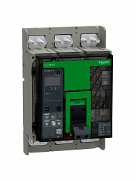 NS800H Автоматический выключатель 3-полюсный, 800А, MIC 5.0A, 70 kA Schneider Electric. Вид 1