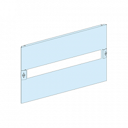 Передняя панель с вырезом 4 модуля Schneider Electric. Вид 1