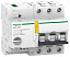 iC60N 3P 16А Автоматический выключатель 3-полюсный, 16А, 6кА (хар-ка C) Reflex Ti24 Schneider Electric. Вид 1.