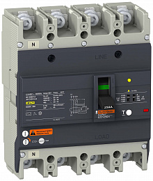 А.в. с диф.защ. 36 ka/415 в 4п/3т 200 a Schneider Electric. Вид 1