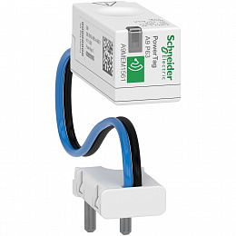 Безпроводной датчик Acti9 Powertag 63А DPN 1P+N / 2P выше аппарата =S=. Вид 1