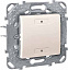 2-кноп. вык-ль с индикатором led, беж. Schneider Electric. Вид 1.
