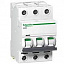iK60N 3P 40А Автоматический выключатель 3-полюсный, 40А, 6кА (хар-ка C) Schneider Electric. Вид 1.