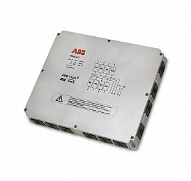 RC/A8.2  Контроллер комнатный, блок на 8 KNX-модулей, накладной монтаж ABB. Вид 1