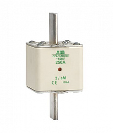 Предохранитель OFAF3aM500 500A тип аМ размер3, до 500В ABB. Вид 1