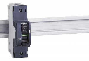 NG125N 1Р 50А Автоматический выключатель 1-полюсный, 50A, 25kA (хар-ка C) Schneider Electric. Вид 1
