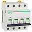 iC65N 4P 10А Автоматический выключатель 4-полюсный, 10А, 6кА (хар-ка C) Schneider Electric. Вид 1.