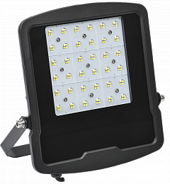 Прожектор LED СДО 08-100 PRO 120град 5000К IP65 черный IEK. Вид 1