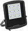 Прожектор LED СДО 08-100 PRO 120град 5000К IP65 черный IEK. Вид 1.