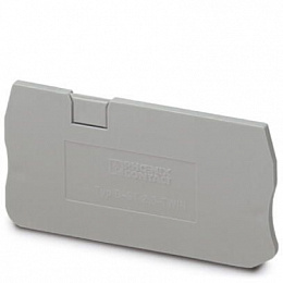 D-ST 2,5 TWIN Концевая крышка (серая) Phoenix Contact. Вид 1