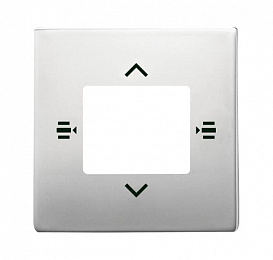 6115-0-0492 6108/61-866-500 Накладка для сенсора 6108/60-500, сталь ABB. Вид 1
