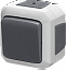 3558N-C06540 S Переключатель одноклавишный для многопостового монтажа IP54 серый Variant+ ABB. Вид 1.