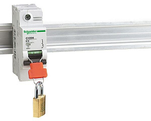Навесная блокировка для C120 (уп.- 4 шт.)  Schneider Electric. Вид 1