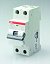 DS202C B25 A30 Дифф. автомат 2-полюсный, 25А, 30mA, тип A, 6kA (хар-ка B) ABB. Вид 1.