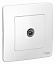 Розетка ТV, С/У, (белый) Blanca Systeme Electric. Вид 1.