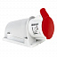 Розетка настенная винт 32а 380-415 2P-E IP44 Schneider Electric. Вид 1.