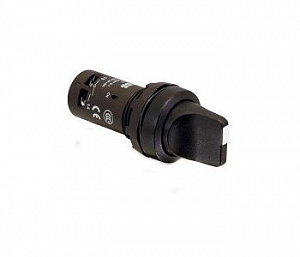 C2SS1-30B-10 Переключатель 2-х позиционный черный 1НО АВВ. Вид 1