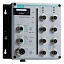 Управляемый Ethernet коммутатор L2 с 8х10/100 BaseT(X), резервируемое питание 24 - 110 VDC, -40...+75С MOXA. Вид 1.