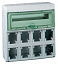 Бокс 18 мод.+ 8 отверстий для розеток питания 65x85, настенный IP65 Schneider Electric. Вид 1.