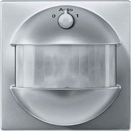 Датчик движения c выкл.Argus180 (алюминий) Merten Schneider Electric. Вид 1