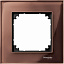 Рамка 1-постовая, sm (стекло махагон) Merten M-Elegance Schneider Electric. Вид 1.